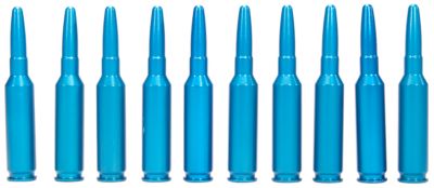 A-Zoom 6.5 Creedmoor Rifle Snap Caps, Blue, 10 Rounds