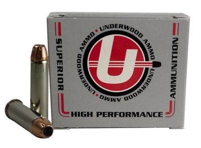 Underwood Ammo 123XTP .357 Magnum 125-Grain Jacketed Hollow Point Handgun Ammunition, 20 Rounds
