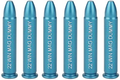 A-Zoom .22 WMR Rimfire Action Proving Dummy Rounds, 6 Rounds