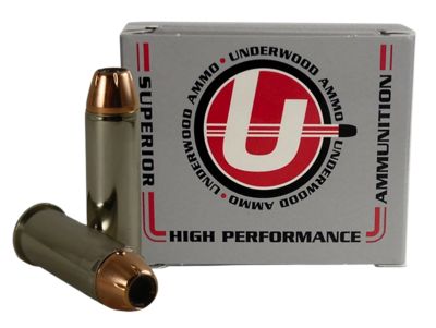 Underwood Ammo XTP .44 Remington Magnum 180-Grain Jacketed Hollow Point Handgun Ammunition, 20 Rounds
