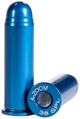 A-Zoom .38 Special Revolver Snap Caps, Blue, 12 Rounds