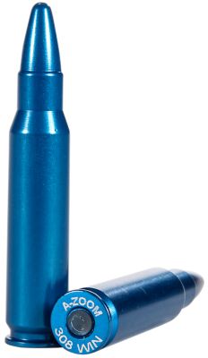 A-Zoom .308 Win Rifle Snap Caps, Blue, 10 Rounds