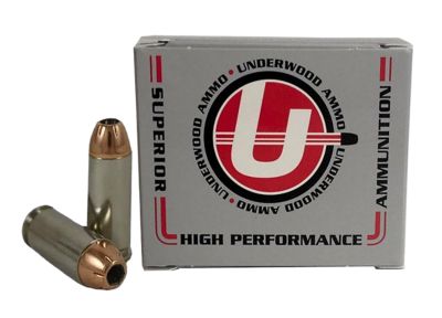 Underwood Ammo 232XTP 10mm Auto 155-Grain Jacketed Hollow Point Handgun Ammunition, 20 Rounds