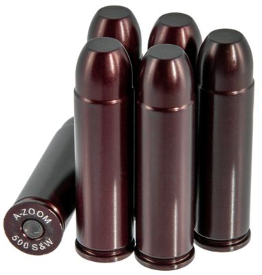 A-Zoom .500 S&W Magnum Revolver Snap Caps, 6 Rounds