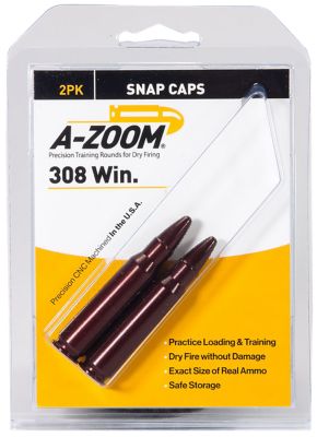 A-Zoom .308 Win Rifle Snap Caps, 2 Rounds