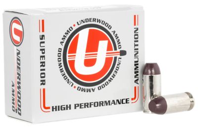 Underwood Ammo .460 Rowland 255-Grain Hard Cast Flat Nose Handgun Ammunition, 20 Rounds
