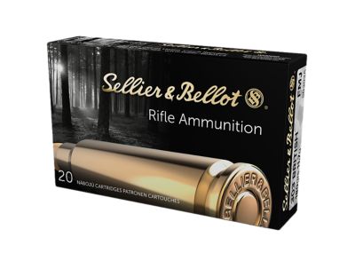 Sellier & Bellot .303 British 180-Grain Full Metal Jacket Rifle Ammunition, 20 Rounds