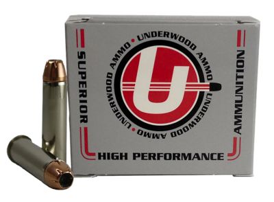 Underwood Ammo 124XTP .357 Magnum 158-Grain Jacketed Hollow Point Handgun Ammunition, 20 Rounds