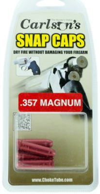 Carlsons .357 Magnum Pistol Snap Caps, 6 Rounds