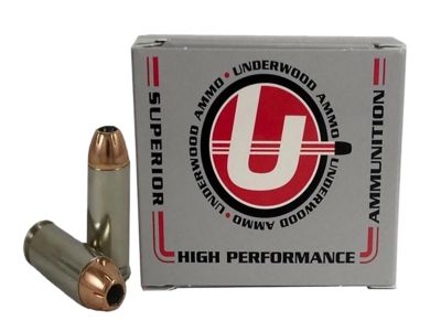 Underwood Ammo 243XTP 10mm Auto 180-Grain Jacketed Hollow Point Handgun Ammunition, 20 Rounds