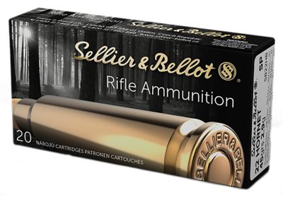 Sellier & Bellot .22 Hornet 45-Grain Soft Point Rifle Ammunition, 20 Rounds