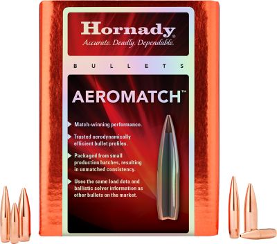 Hornady 6.5mm 140-Grain Reloading Rifle Bullets, 500 Rounds
