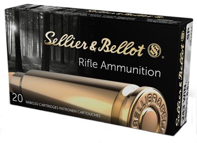 Sellier & Bellot .243 Win 100-Grain Soft Point Rifle Ammunition, 20 Rounds