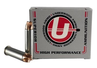 Underwood Ammo 913Xtreme Hunter .357 Magnum 120-Grain Solid Monolithic Handgun Ammunition, 20 Rounds