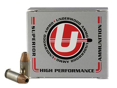 Underwood Ammo 141 .380 ACP 90-Grain Jacketed Hollow Point Handgun Ammunition, 20 Rounds