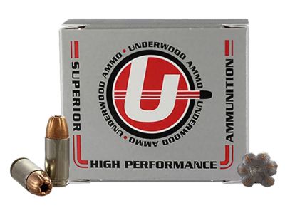 Underwood Ammo XTP 9mm 124-Grain Jacketed Hollow Point Handgun Ammunition, 20 Rounds
