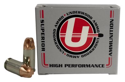 Underwood Ammo .380 ACP 90-Grain Solid Monolithic Handgun Ammunition, 20 Rounds