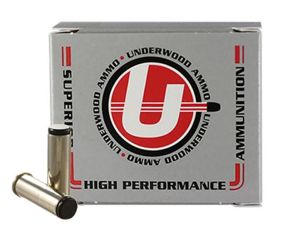 Underwood Ammo .38 Special 150-Grain Hard Cast Wadcutter Handgun Ammunition, 20 Rounds
