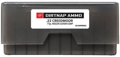 Fierce Firearms Dirtnap .22 Creedmoor 77-Grain Rifle Ammunition, 20 Rounds