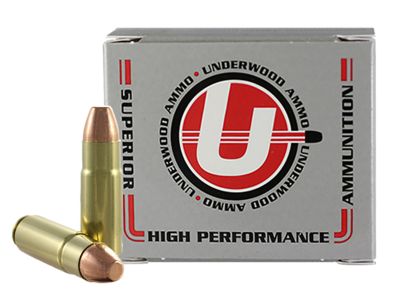 Underwood Ammo .458 SOCOM 350-Grain Full Metal Jacket Flat Nose Rifle Ammunition, 20 Rounds