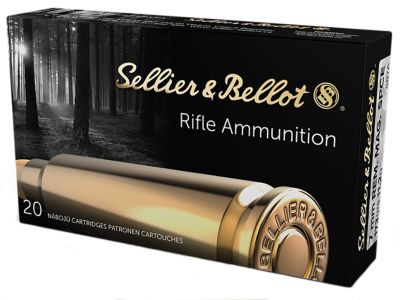 Sellier & Bellot 7mm Remington Mag 173-Grain Soft Point Cut Through Edge Rifle Ammunition, 20 Rounds