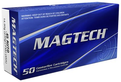Magtech Range/Training .45 ACP 230-Grain Full Metal Jacket Handgun Ammunition, 50 Rounds