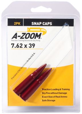 A-Zoom 7.62X39mm Rifle Snap Caps, 2 Rounds