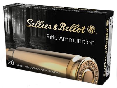 Sellier & Bellot 7x57mm Mauser 140-Grain Soft Point Rifle Ammunition, 20 Rounds