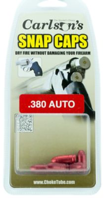 Carlsons .380 ACP Pistol Snap Caps, 5 Rounds