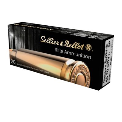 Sellier & Bellot .45-70 Government 405-Grain Soft Point Rifle Ammunition, 20 Rounds