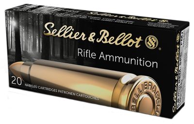 Sellier & Bellot 6.8 Remington SPC 110-Grain Full Metal Jacket Rifle Ammunition, 20 Rounds