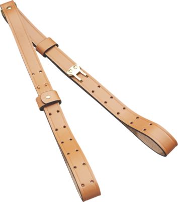 Butler Creek 2 pc. Leather Military Rifle Carry Strap, 44 in., Brown