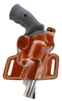 Galco Silhouette OWB Holster for Ruger GP100, S&W L Frame, 3-4.25 in. Barrel, Right Hand, Tan, Leather
