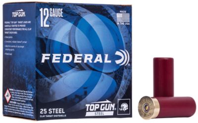Federal 12-Gauge Top Gun Steel 7-Shot Shotgun Shells, 2.75 in., 1-1/8 oz., 25 Rounds