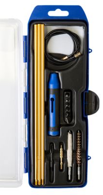 dac GunMaster Hybrid Cleaning Kit for .22 Cal Rifles, Black/Blue, 16 pc.