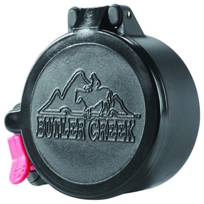 Butler Creek Flip-Open Eyepiece Scope Cover, 37mm Objective, Size 07, 1.46 in., Black, Polymer