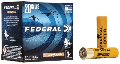 Federal 20-Gauge Speed-Shok Steel 1-Shot Shotgun Shells, 3 in., 7/8 oz., 25 Rounds
