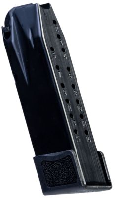 Canik 15 Round 9mm Luger Magazine for Canik MC9, Black, Steel, MA2278