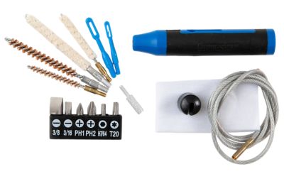 dac Universal Gun Cleaning Kit for .17/.22 Rifles, 17 pc.