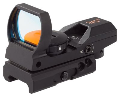 Browning Buck Mark Red Dot Reflex Sight, 1x, 3 MOA Dot, Black, Picatinny Rail Mount