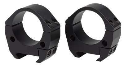 Browning Precision Scope Rings, 30mm Tube, Medium, 0 MOA, Picatinny Rail, Matte Black