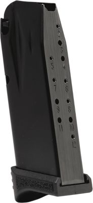 Canik 12 Round 9mm Luger Magazine for Canik TP9 Elite SC, Black, Metal, MA902