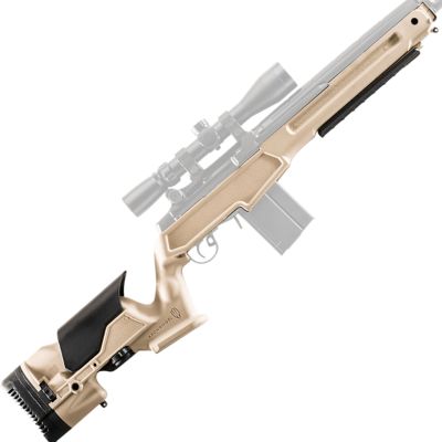 Archangel Precision Stock for Springfield M1A/M14, Fixed with Adjustable Cheek Riser, Desert Tan, Synthetic