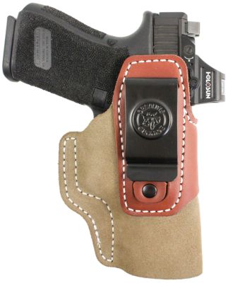 Desantis Gunhide Transit IWB Holster for Glock 26/27/33, Ambidextrous, Natural, Kydex/Leather