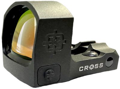 Cross Armory Red Dot Optic, 3 MOA Dot, Black, RMSc Mount