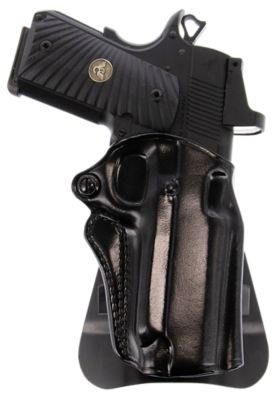 Galco Speed Master 2.0 OWB Holster for 1911, 5 in. Barrel, Right Hand, Black, Leather
