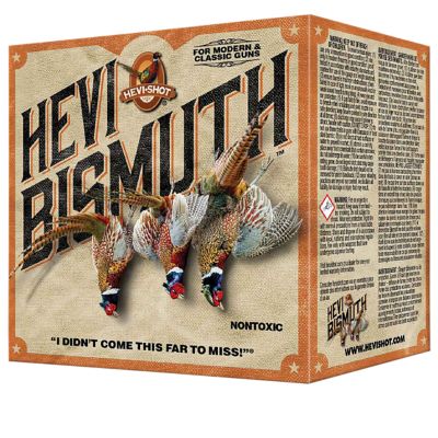 HEVI-Shot .410-Bore HEVI-Bismuth Upland Non-Toxic 5-Shot Shotgun Shells, 3 in., 9/16 oz., 25 Rounds