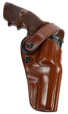 Galco DAO OWB Holster for S&W L Frame, 6 in. Barrel, Right Hand, Tan, Leather