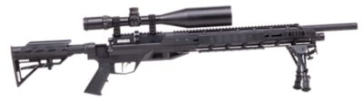 Benjamin .22 Caliber Tactical Armada PCP Air Rifle with 4-16x50mm AO Scope, Black