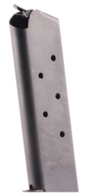 Colt Mfg 7 Round 45 ACP Magazine for Colt 1911 Government/Colt 1911 Commander, Blued, Carbon Steel